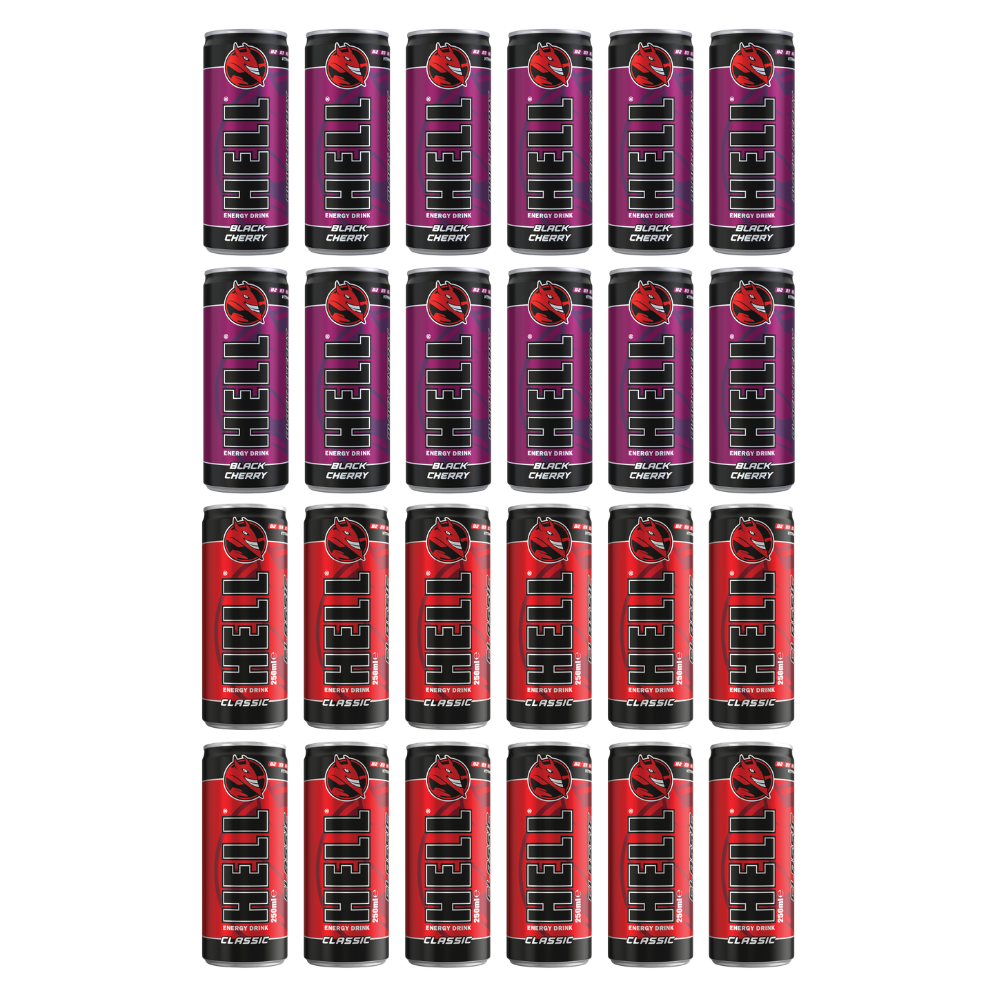 Hell Energy Drink Mixed 24 Pack