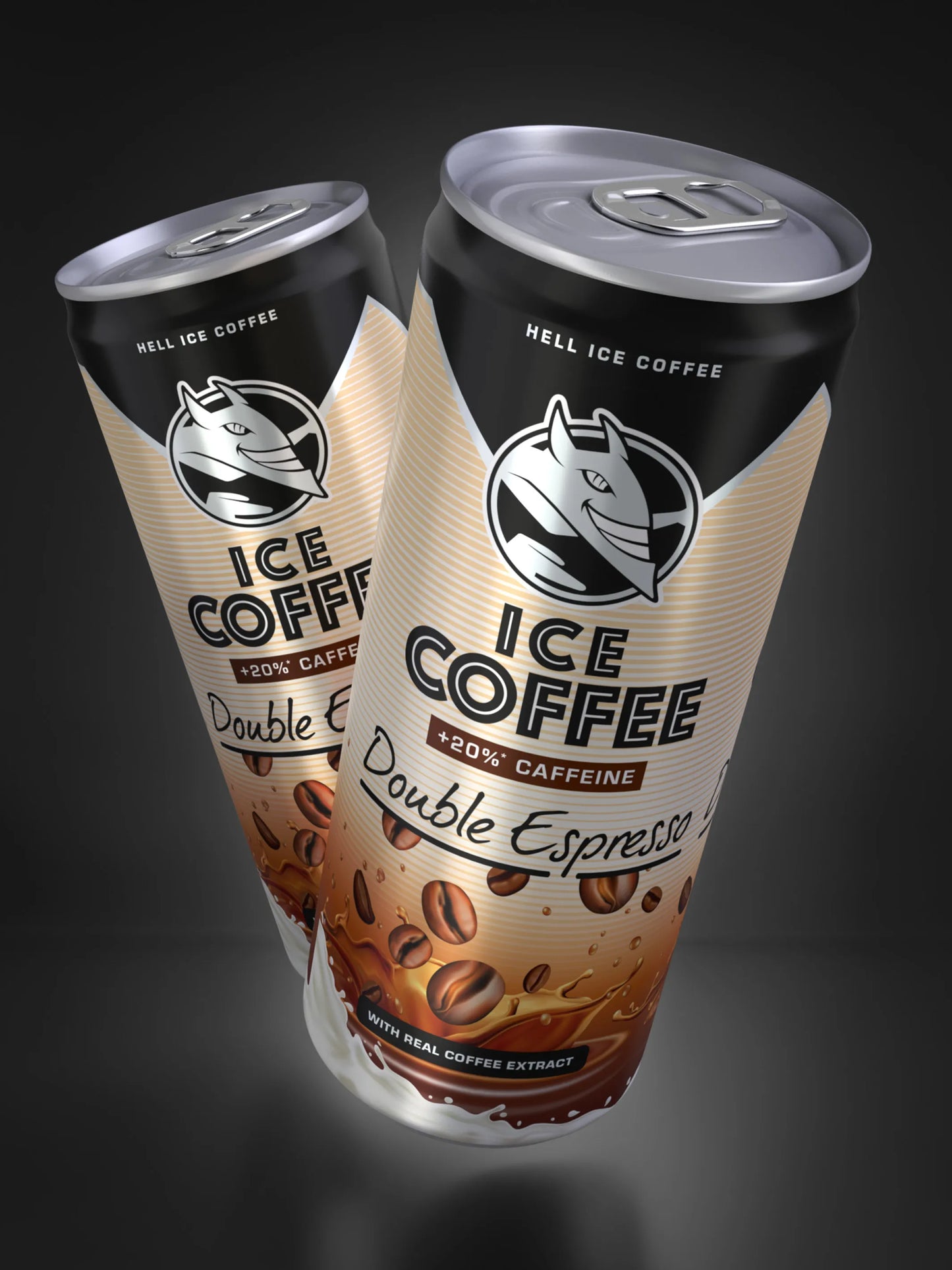 HELL ICE COFFEE DOUBLE ESPRESSO TRAY (24 Cans)